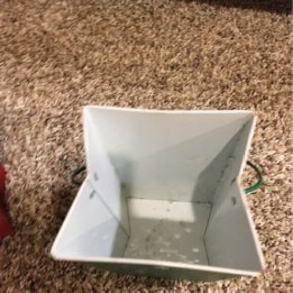 (9) Nine - Metal Christmas Luminary paper Bag Candle Holders - Picture 4 of 6